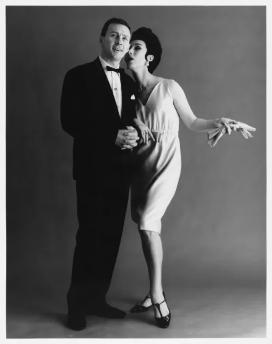 Framed Print : Couple in Formal Dress Framed Print : Couple in Formal Dress