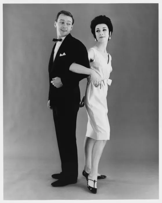 Framed Print : Couple in Formal Dress Framed Print : Couple in Formal Dress