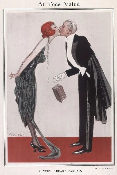 Couple Kissing 1920s