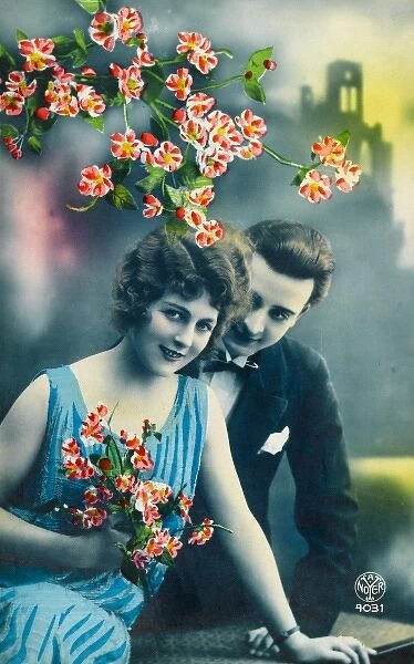 Couple with Roses 1920S?