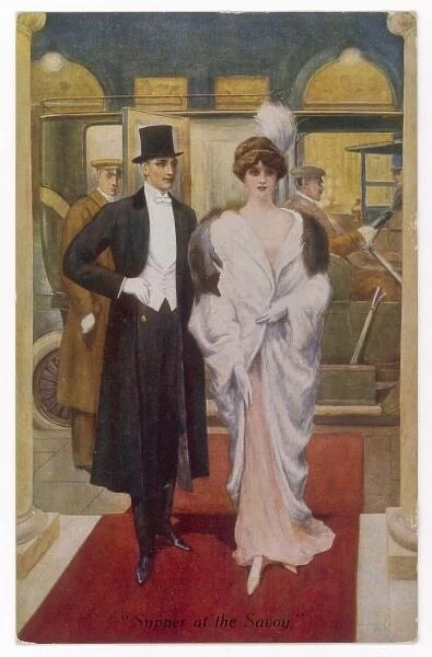 Couple  /  Savoy Supper 1920