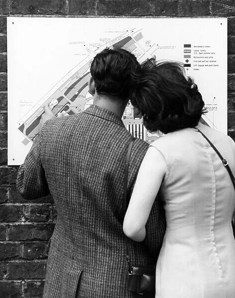 Couple Studying a Map