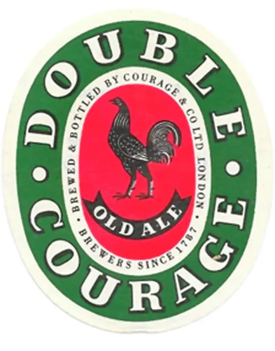 Framed Print : Courage Double Old Ale Framed Print : Courage Double Old Ale