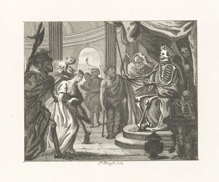 Framed Print : The Court of Death Framed Print : The Court of Death