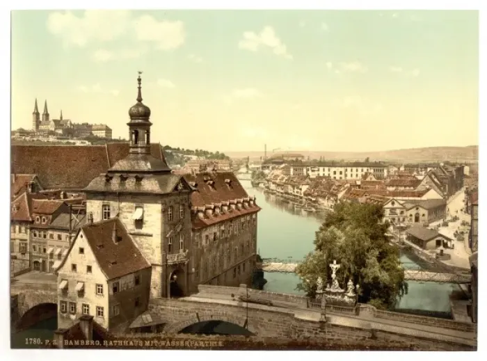 Framed Print : Court house, Bamberg, Bavaria, Germany Framed Print : Court house, Bamberg, Bavaria, Germany