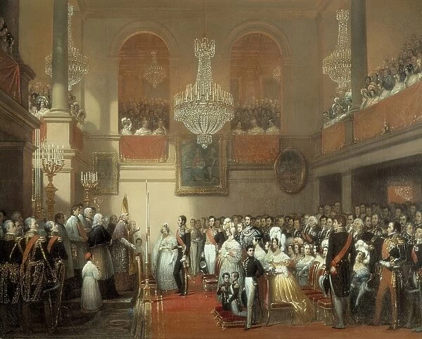 COURT, Joseph D鳩r頨1797-1865). Wedding of