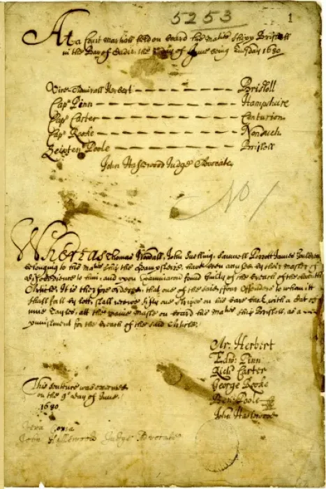 Framed Print : Court Martial document Framed Print : Court Martial document