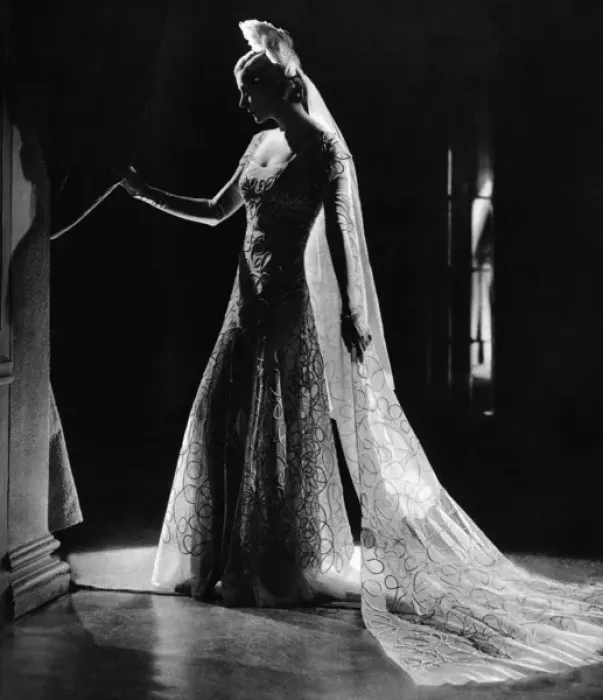 Framed Print : Court Presentation gown by Isobel Framed Print : Court Presentation gown by Isobel