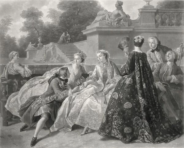 Court society at Versailles A. D. 1731
