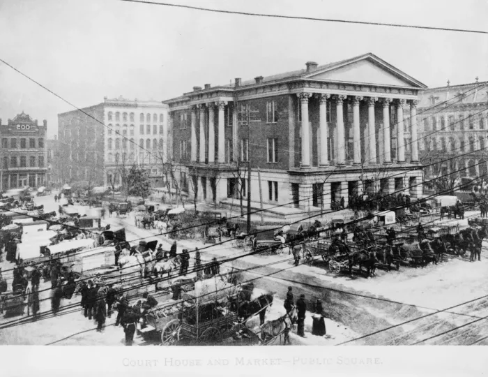 Framed Print : Courthouse and Market - Public Square, Nashville, Tenn Framed Print : Courthouse and Market - Public Square, Nashville, Tenn