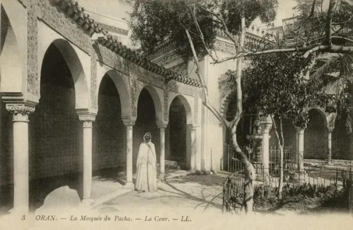 Framed Print : Courtyard of Hassan Basha Mosque, Oran Framed Print : Courtyard of Hassan Basha Mosque, Oran