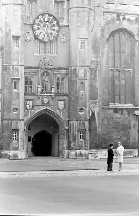 Framed Print : Courtyard, Trinity College, Cambridge University Framed Print : Courtyard, Trinity College, Cambridge University