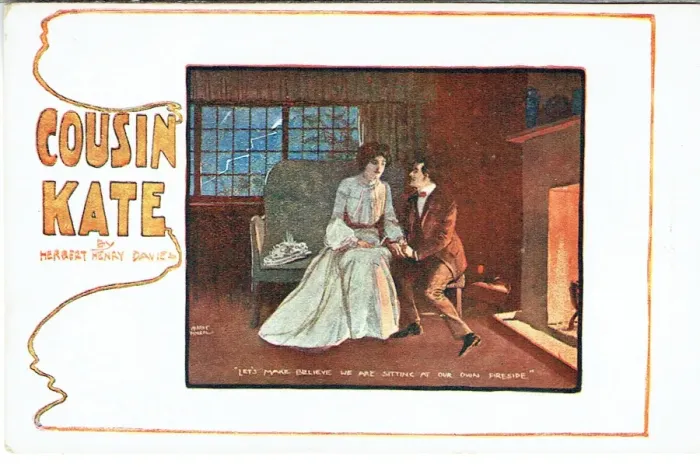 Framed Print : Cousin Kate by Hubert Henry Davies Framed Print : Cousin Kate by Hubert Henry Davies