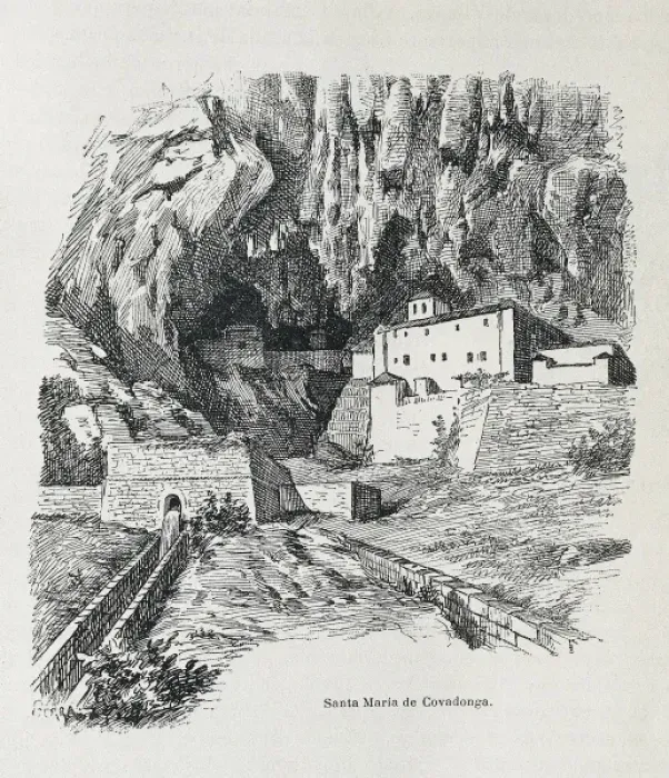 Framed Print : Covadonga. Hermitage of Santa Mar Framed Print : Covadonga. Hermitage of Santa Mar