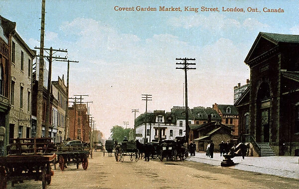 Covent Garden Market, King Street, London, Ontario, Canada