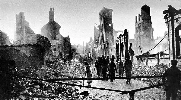 Coventry after the Blitz, Second World War, 1940