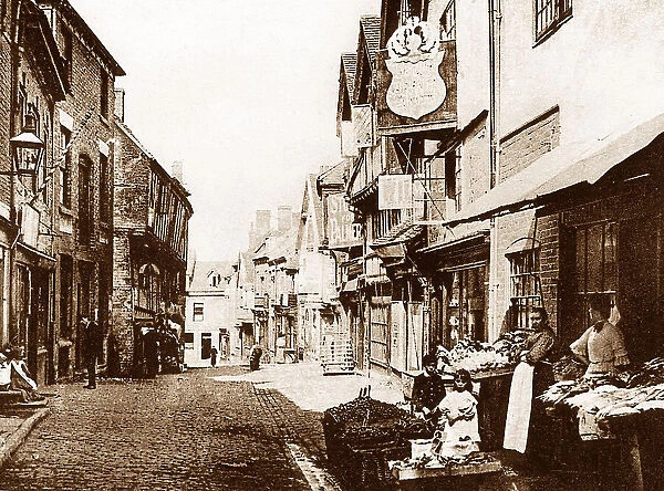 Coventry Butcher Row early 1900s