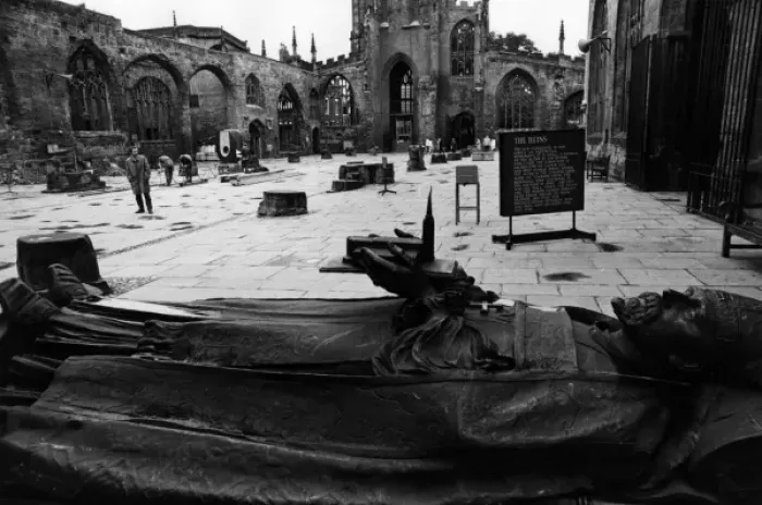 Framed Print : Coventry Cathedral Tomb Framed Print : Coventry Cathedral Tomb