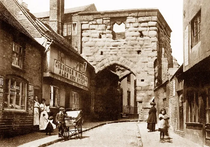Framed Print : Coventry Cook Street Gate early 1900s Framed Print : Coventry Cook Street Gate early 1900s