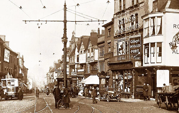 Coventry Cross Cheaping early 1900s