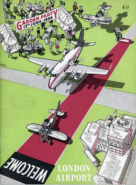 Cover of the 1954 Royal Aeronautical Society Garden Part?