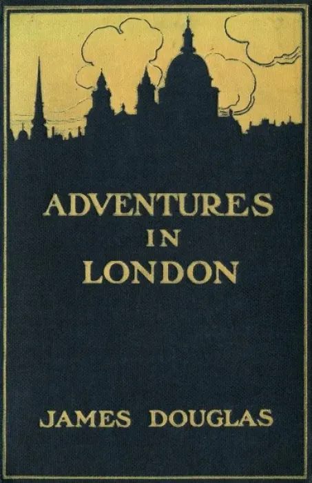 Framed Print : Cover of Adventures in London Framed Print : Cover of Adventures in London