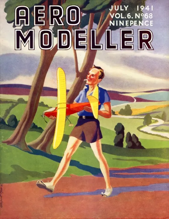 Framed Print : The front cover of The Aero Modeller Framed Print : The front cover of The Aero Modeller