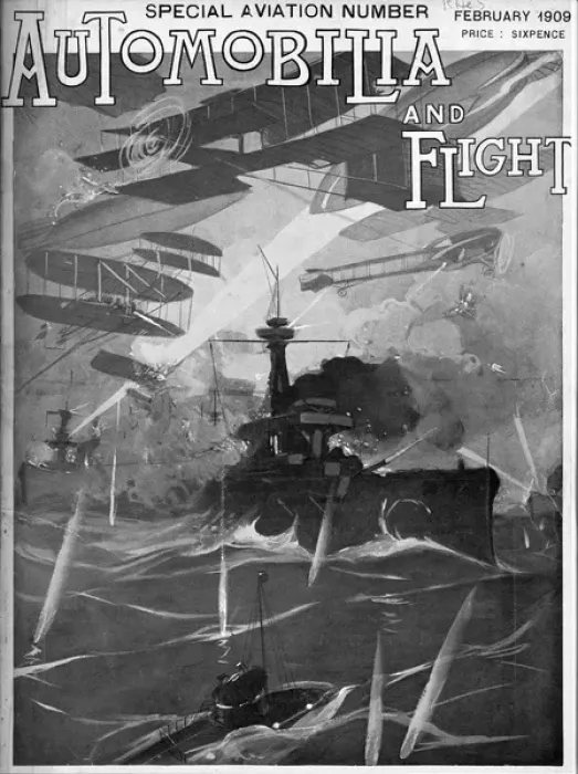 Framed Print : The front cover of Automobilia and Flight Framed Print : The front cover of Automobilia and Flight