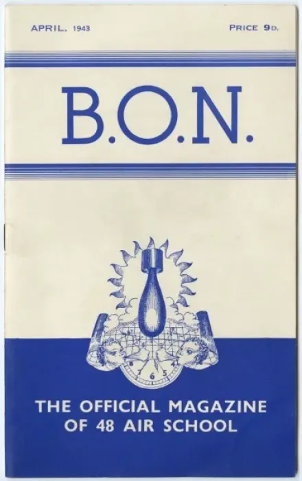 Framed Print : Cover of B. O. N. April 1943 Framed Print : Cover of B. O. N. April 1943