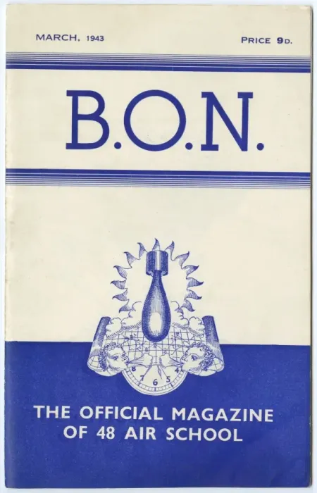 Framed Print : Cover of B. O. N. March 1943 Framed Print : Cover of B. O. N. March 1943