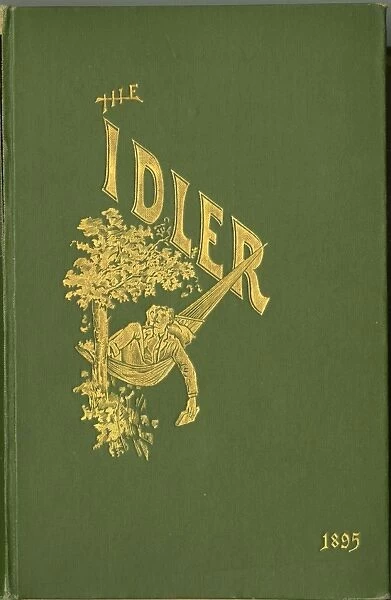 Cover - bound volume of The Idler magazine