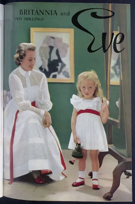 Framed Print : The front cover of Britannia and Eve magazine from May 1954. Date: 1954 Framed Print : The front cover of Britannia and Eve magazine from May 1954. Date: 1954