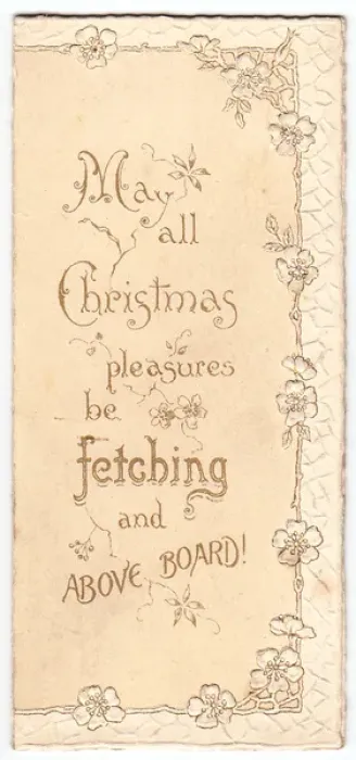 Framed Print : Front cover of a Christmas card Framed Print : Front cover of a Christmas card