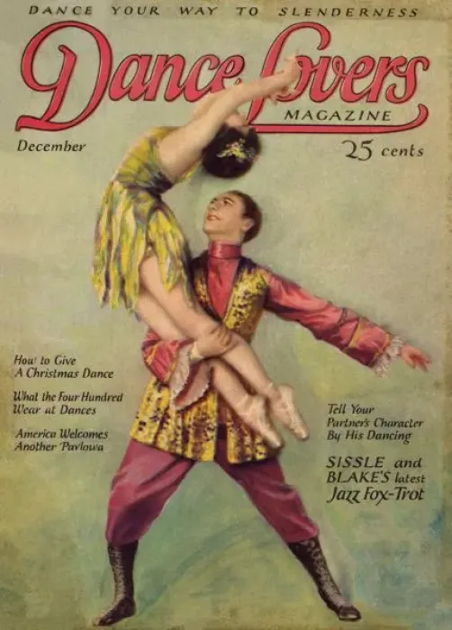 Framed Print : Cover of Dance magazine, December 1924 Framed Print : Cover of Dance magazine, December 1924