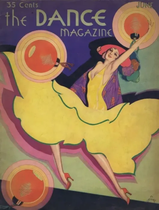 Framed Print : Cover of Dance Magazine, June 1931 Framed Print : Cover of Dance Magazine, June 1931