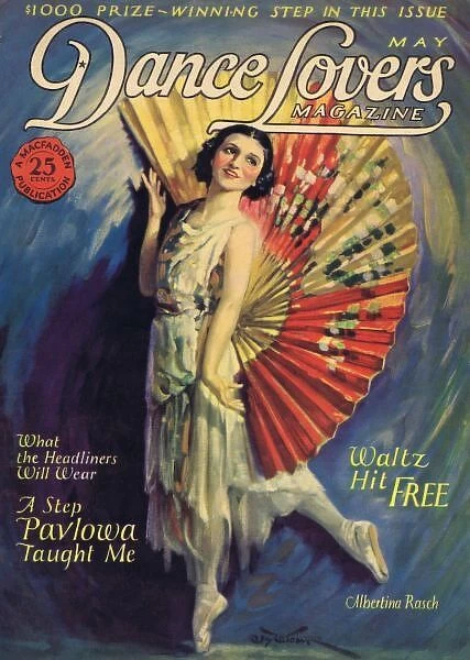 Cover of Dance magazine, May 1925