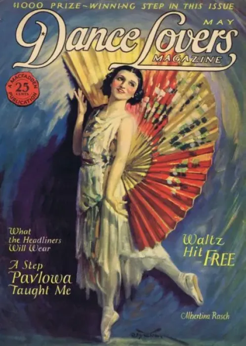 Framed Print : Cover of Dance magazine, May 1925 Framed Print : Cover of Dance magazine, May 1925