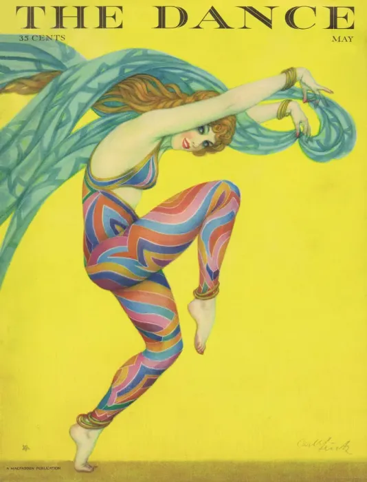 Framed Print : Cover of Dance Magazine, May 1927, featuring Beryl Halley of Rufus Le Maire Framed Print : Cover of Dance Magazine, May 1927, featuring Beryl Halley of Rufus Le Maire