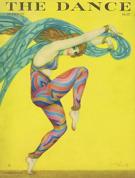 Cover of Dance Magazine, May 1927, featuring Beryl Halley of Rufus Le Maire