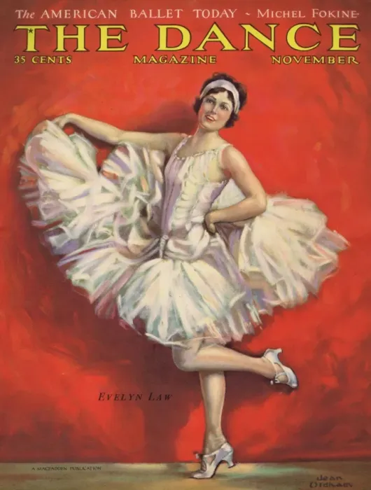 Framed Print : Cover of Dance Magazine, November 1928 Framed Print : Cover of Dance Magazine, November 1928