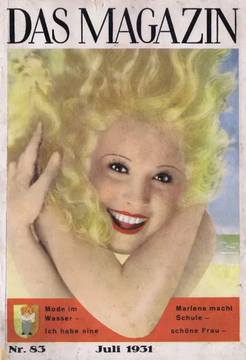 Framed Print : Cover of Das Magazin, July 1931 Framed Print : Cover of Das Magazin, July 1931