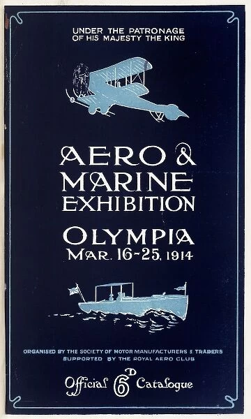 Cover design, Aero & Marine Exhibition