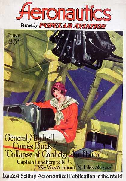Cover design, Aeronautics magazine