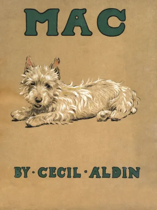 Framed Print : Cover design by Cecil Aldin, Mac Framed Print : Cover design by Cecil Aldin, Mac