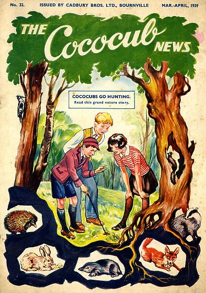 Cover design, The Cococub News, 1939