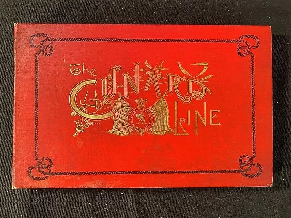 Cover design, The Cunard Line, Chicago World's Fair