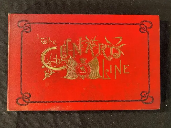Framed Print : Cover design, The Cunard Line, Chicago World's Fair Framed Print : Cover design, The Cunard Line, Chicago World's Fair
