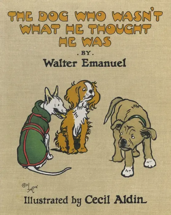 Framed Print : Cover design, The Dog Who Wasn t What He Thought He Was Framed Print : Cover design, The Dog Who Wasn t What He Thought He Was