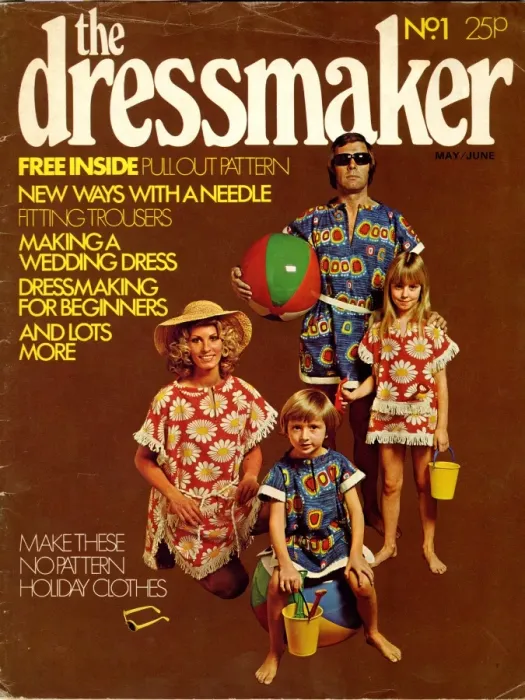 Framed Print : Cover design, The Dressmaker magazine Framed Print : Cover design, The Dressmaker magazine