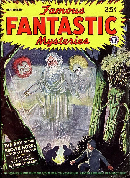Cover design, Famous Fantastic Mysteries